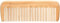Olivia Garden Healthy Hair Peigne en Bambou, Type 4 - Peigne Ecologique en Bambou, Dents Arrondies pour un Massage Stimulant du Cuir Chevelu