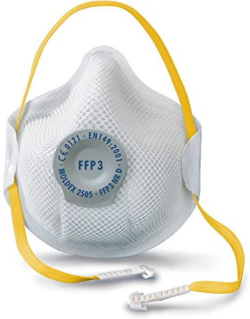 moldex Atemschutzmaske FFP3 NR D mit Klimaventil Smart, 2505