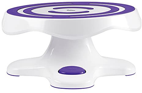 Wilton 307-121 Tilt-N-Turn Ultra - Tocadiscos Antideslizante para Tartas, 36 x 36 x 35,5 cm