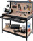BANCO DA LAVORO C/PANNELLO CM.121X61X93/150H