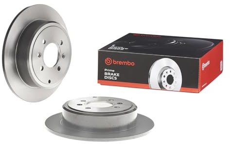 Brembo 08.6931.11 Rear Uv Coated Brake Disc - Set of 2
