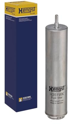 HENGST - Kraftstofffilter H351WK - Hochwertiger Kraftstoff-Leitungsfilter für KFZ - Entfernt Staub und Schmutz aus Otto- oder Dieselmotoren - Schützt das Einspritzsystem