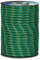 006006336 Treccia corit verde, 8 mm - 30 mt, Corda intrecciata multiuso resistente ai raggi U.V. e all'abrasione, per attività all'aperto, giardino, mare, guinzagli e fai da te, rottura 700 kg