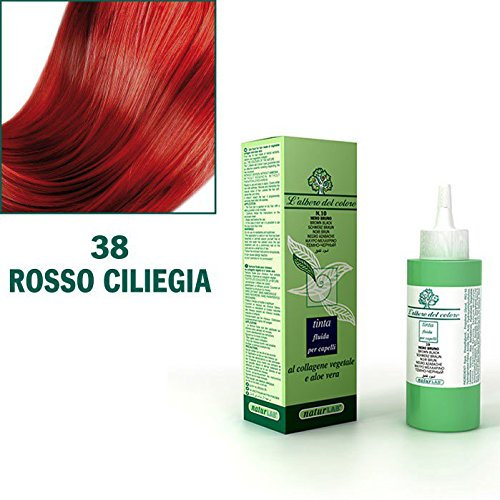 naturlab tinta Fluido para pelo n.38 Rojo Cereza