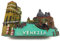 Venezia Venice Italy Souvenir Kühlschrankmagnet, 3D-Spielzeug-Set, Kunstharz, Kollektion
