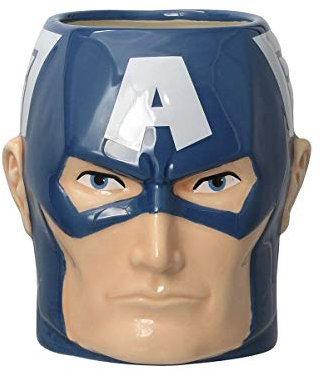 Captain America- Mug Taza Capitán América, Multicolor (Monogram International Inc. 68542)