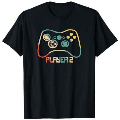Matching Gamer For Dad Mom & kids Player 1,2,3 T-Shirt