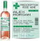 Personalised Prescription Rose Wine Label from TigerMill Publishing – Fun Birthday Gift idea (Green Label)