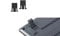 Pieds pour clavier Logitech K120 G910 G810 G610 G PRO Gris pour K120.