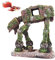 Ulifery Star Wars Aquarium-Dekorationen, Coole Walking Land Tank Aquarium Ornament, Alien Fish Robot Dog Tank Dekorationen für Betta, Klein