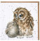 Wrendale Designs Grußkarte Owl-Ways By Your Side