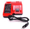 Chargeur de Rechange pour Batterie Milwaukee M12-M18, M18BX, M18B5, M18 XC, M18B2, M18B4, XC, 48-11-1828, 48-11-1840