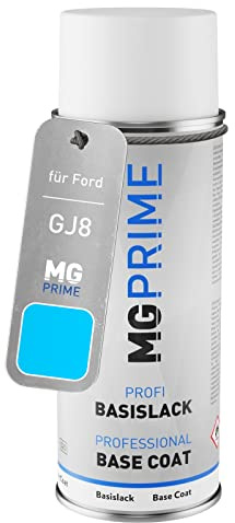 MG PRIME Autolack Spraydose für Ford GJ8 Gulf Blau | Basislack, Sprühdose 400ml