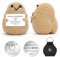 Pomme de Terre Positive, Pomme de Terre Peluche en français, Kaki Poupées Pomme Terre avec Carte Positive, Motivantes Tricotée Pomme de Terre, Rigolo Cadeaux pour Homme Femme Enfant Couple Collegue