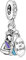 Mulan Dangle Charm Pendant für Armbänder Halsketten 925 Sterling Silber Anhänger Perlen Schmuck Geschenk für Frauen