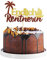 1 Packung Happy Retirement Cake Topper Picks für Rentner-Party-Kuchen-Dekoration Partyzubehör