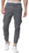 ZOEREA Homme Pantalon Cargo Sport Jogging Pantalons Multi Poches Ceinture Élastique Casual Activewear Long Pants Gris Foncé,M
