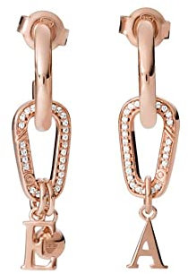 Emporio Armani - SENTIMENTAL Ohrringe Roségoldfarbener Edelstahl für Damen EG3531221