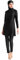Burkini Swimsuits for Women Muslim Swimwear 3 Pieces Full Cover Long Sleeve Swimming Top Hijab Pants Modest Swimsuit Solid Color Islamic Swimming Costume Plus Size Beachwear Black M