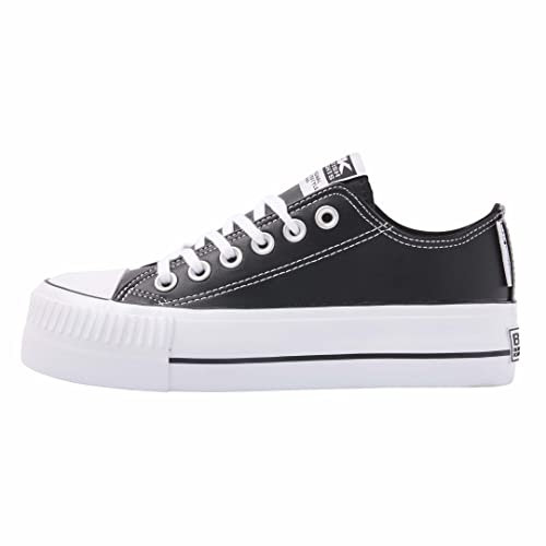 British Knights Femme Kaya Low Basket, Noir, 39 EU