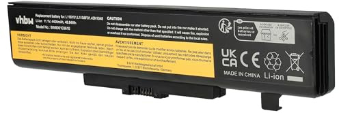 vhbw Akku kompatibel mit Lenovo Thinkpad Edge E530 | E430, E435, E445, E430c, E431, E530c, E531 Notebook (4400mAh, 11,1V, Li-Ion)