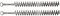 ISE Set di 2 lame di ricambio per tagliasiepi Stihl HS45 da 61 cm, sostituisce il numero di parte: 4228 713 4110, 4228 713 4310, 4228 710 6051