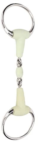 Naroote Pferdebiss-Gebiss, Professionelles Glattes Oberflächen-Pferdemaul-Gebiss mit Apfelgeschmack für das Training