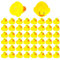 SULOLI 50PCS Mini Rubber Ducks Bath Toy Paddling Pool Game Summer Water Fun Toys Age 3+ for Kids