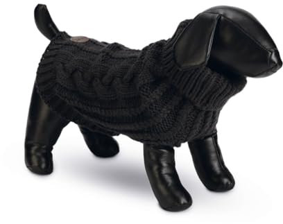 Designed by Lotte Hundepullover Haida, Farbe:anthrazit, Größe:20 cm