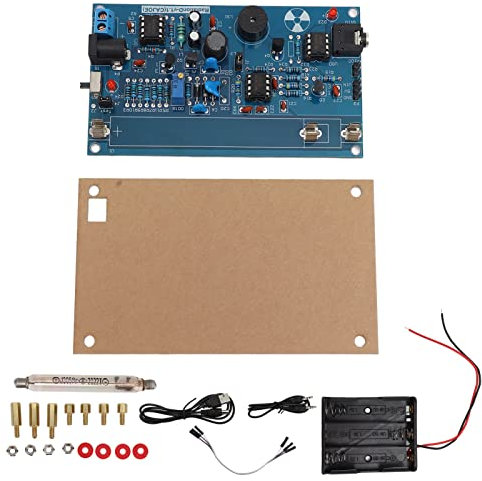 DIY-Geigerzähler-Kit, Tragbares Geigerzähler-Modul, Kernstrahlungsdetektor, Geigerzähler-Modul, GM-Röhren-Kit 350 V-550 V