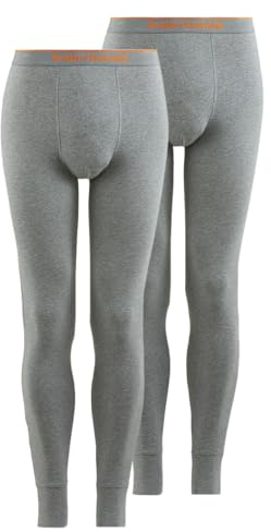 bruno banani 2er Pack WARM UP - Herren - Lange Unterhose - Unterwäsche - Baumwolle - Atmungsaktiv