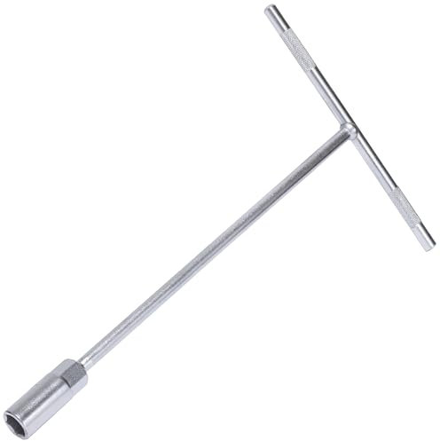 AERZETIX - C68502 - Llave de vaso en forma de T 13 x 300mm con huella hexagonal 6 lados - manija en T - mecánica automóvil bicicleta - en acero Cr-V