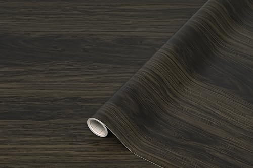 d-c-fix Möbel-Klebefolie Balmont Oak Holz-Optik PVC-frei 67,5 cm x 1,5 m - Möbelfolie selbstklebende Deko-Folie für Küche, Tisch, Küchenschränke Schrankfolie Holzfolie Eiche dunkel-braun