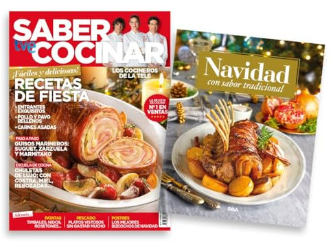 Pack Revista Saber Cocinar #117 | Revista: Recetas de fiesta + Libro: Sabores tradicionales
