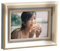 marysgift Bilderrahmen A4 Weiss 20x30cm ohne Papier-Passepartout MDF Kunststoff Fotorahmen Wohnzimmer zum Stellen und Hängen Dekorahmen für Bilder Fotos Portrait (XK00905,A4)