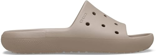 Crocs Unisex Classic Slide V2 Slide, Taupe, 45/46 EU