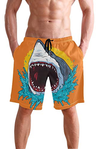 Short de bain d'été pour homme Short de plage Surf Natation Sports maillots de bain, gris souris, M