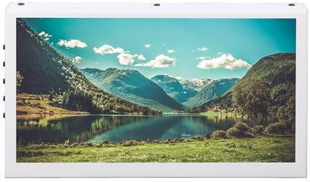 Annadue 7 Inch Portable Touch Screen, 1024 X 600 IPS LCD Small Monitor HDMI Portable Monitor, 5 Point Capacitive Touch Screen HDMI Monitor with Speakers for PC TV Laptop Computer