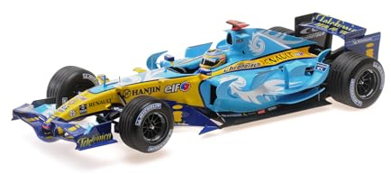 Renault F1 R26 Team Mild Seven Renault F1 N 1 World Champion Turkish GP 2006 Fernando Alonso Light Blue YELLOW
