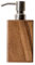 soap dispenser with pump Walnut Dispenser Bottle Bathroom Hotel Press Soap Dispenser Home Shower Gel Shampoo Bottle bathroom kitchen lotion