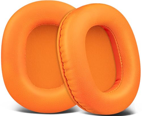 SOULWIT Padiglioni Auricolari in Pelle Proteica Morbida con Memory Foam ad Alta Densità per Audio Technica ATH M50X M50XBT M50RD M40X M30X M20X MSR7 SX1, Cuffie Cuscinetti Sostitutive di Ricambio