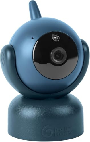 Babymoov Zusatzkamera YOO Master+ HD – 360°-Kamera, Nachtsicht & Zoom, VOX-Modus, 8 Schlaflieder, Reichweite 300 m, bis zu 4 Kameras anschließbar