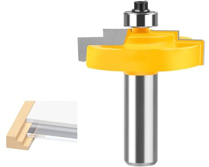 1/2 Shank Classical Router Bit – Panel & Picture Frame Moulding, 47.6mm Length for Edge Profiling