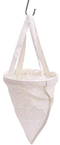 KitchenCraft Home Made Cheesecloth for Straining, Cotton Jelly Bag, for Jam, Chutney or Cheese and Butter,White