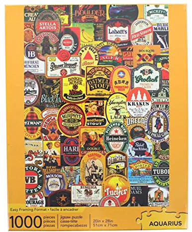 So viele Biere, Puzzle aus 1000 Teilen