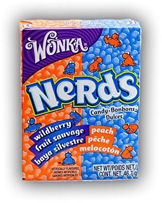 Wonka Nerds Peach & Wild Berry Mini Dragees (Pfirsich & Waldbeer) 46,7 g