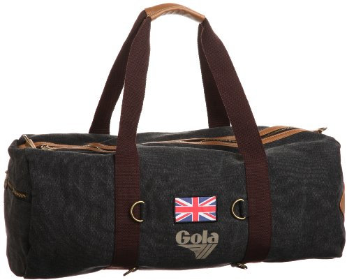 Gola Unisex Finney Handtasche, Schwarz/Braun