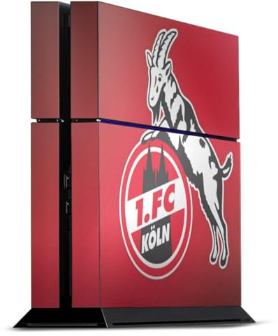 DeinDesign Skin kompatibel mit Sony Playstation 4 Folie Sticker 1. FC Köln Offizielles Lizenzprodukt EffZeh