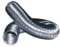 UTILFER Tubo Corrugato Canne Fumarie Estensibile Flessibile Alluminio - 120