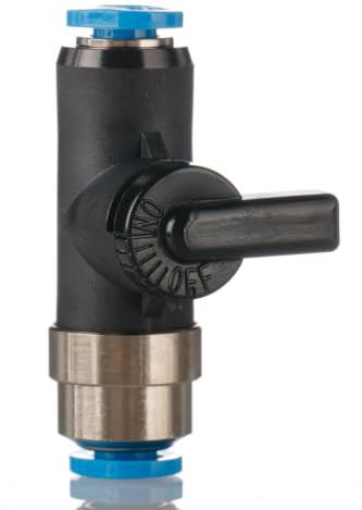 QH-QS-4 (153483) Kugelhahn Ventilfunktion:2/2 bistabil Pneumatischer Anschluss 1:QS-4 Nennweite:2,5